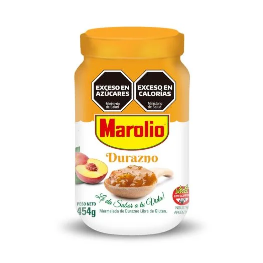 Mermelada "Marolio" Durazno 454gr