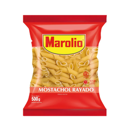 Fideos "Marolio" Mostachol liso x 500 grs